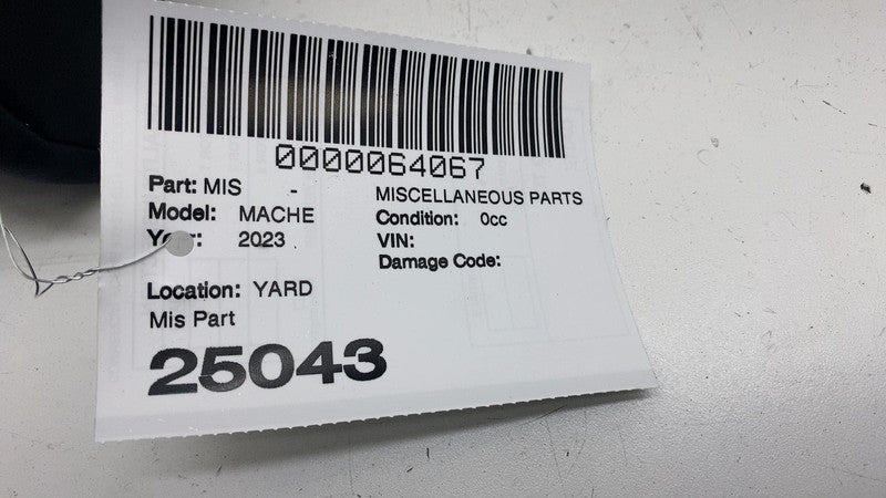 LJ8BR044F09AD319W ⭕ 21-23 Ford Mustang Mach-E Left Dash Lower Knee Panel Trim LJ8B-R044F09-AD319W