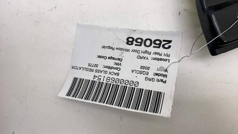 ⭕ 2022 Mercedes-Benz EQS 450+ V297 Rear Right Door Window Regulator & 