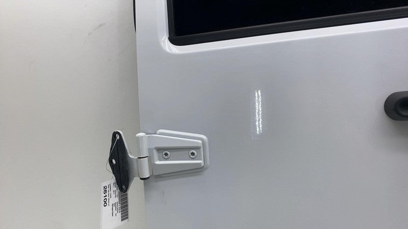 ⭕ 12-18 Jeep Wrangler Rear Driver LH Door Panel w/ Window Glass Left White - PW7