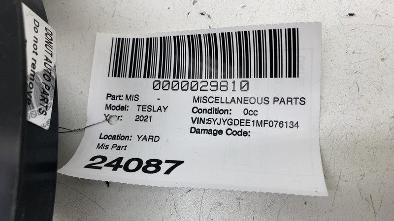 KD954003 ⭕ 2020 2021 2022 2023 Tesla Model Y MY Radiator Cooling Fan Shroud Blade & Motor