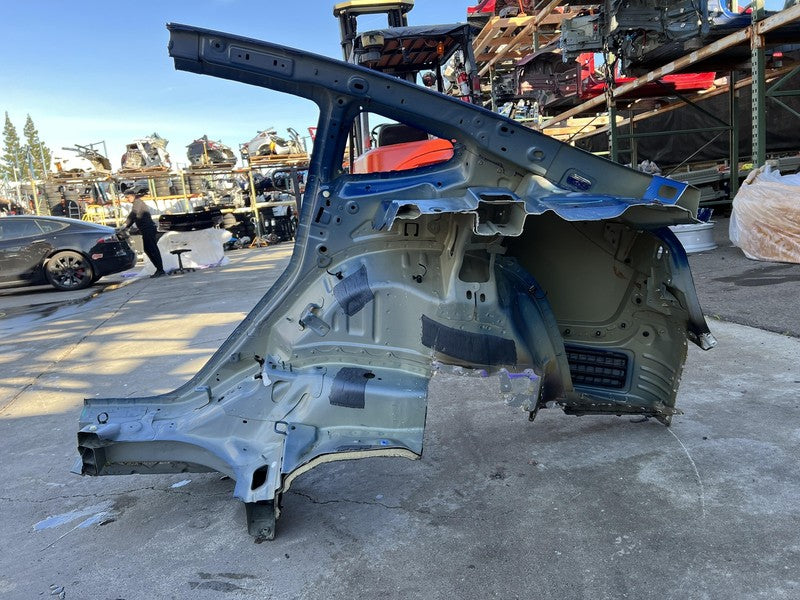 ⭕ 2017-2020 Tesla Model 3 Rear Right Quarter Panel Structural Cut Out Blue PPSB