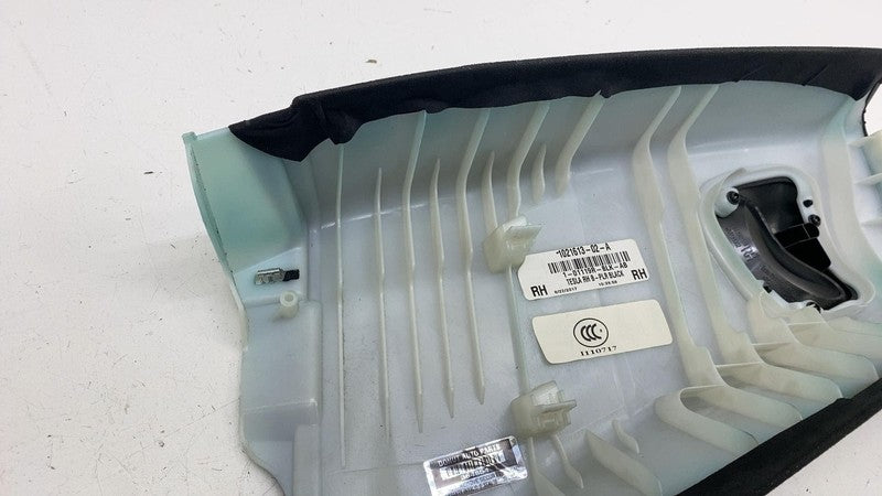 ⭕12-20 Model S Passenger Side B-Pillar Upper Trim Cover Panel Right 10