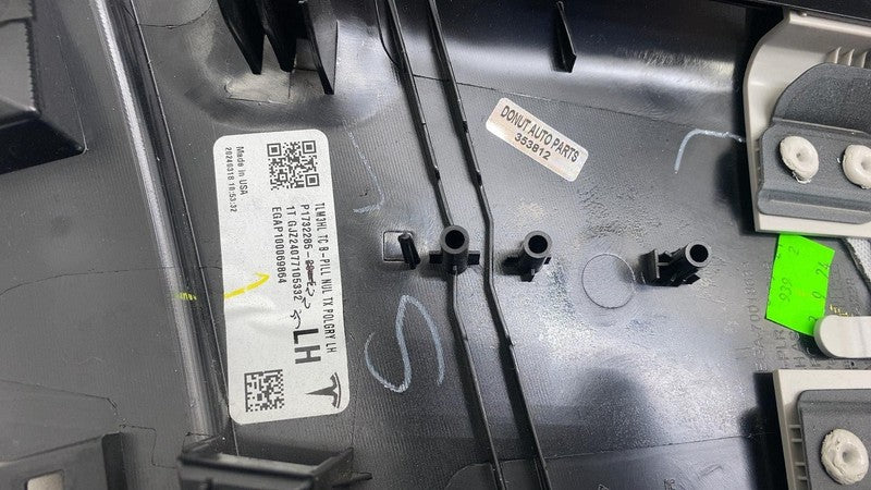 ⭕ 2024 2025 Tesla Model 3 Rear Left Upper B-Pillar Cover Trim Panel 17