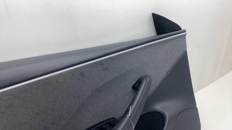 ⭕24-25 Model 3 Front Driver Side Highland Door Panel Trim Card Left 19