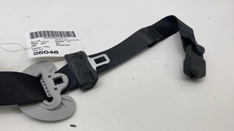 108127901H ⭕ 2017-2023 Tesla Model 3 Front Right 1st Row Seat Belt & Retractor 1081279-01-H