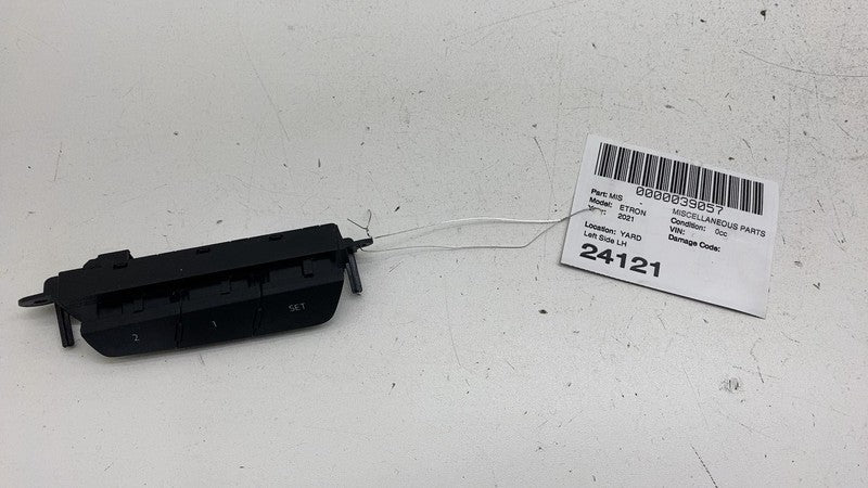 4K0 959 769 19-23 Audi E-Tron Front Left Driver Side Seat Memory Adjustment Switch 4K0959769