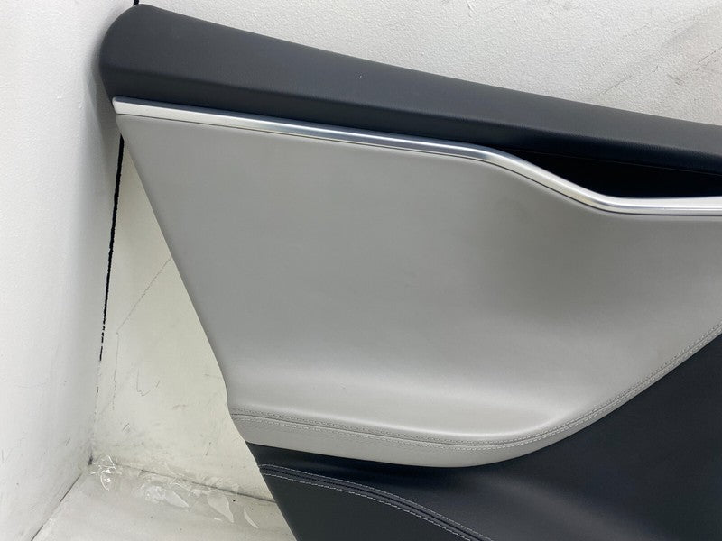 ⭕ 2012-2020 Tesla Model S MS Rear Left Interior Door Panel Trim Card Cover LH