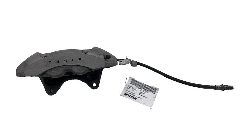 ⭕ 2017-2023 Tesla Model 3 Front Passenger Side Brake Caliper w/ Hose Line Right