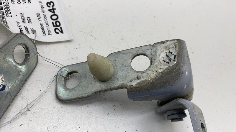 JX7BA22811 ⭕ 21-24 Ford Mustang Mach-E Front Left Upper & Lower Door Hinge OEM JX7B-A22811