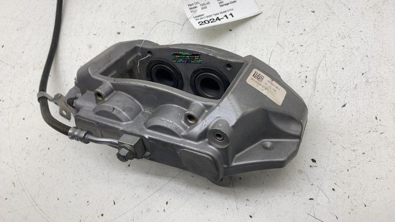 104462200E ⭕ 2017-2023 Tesla Model 3 Front Right Caliper w/ Brake Hose Line RH 1044622-00-E