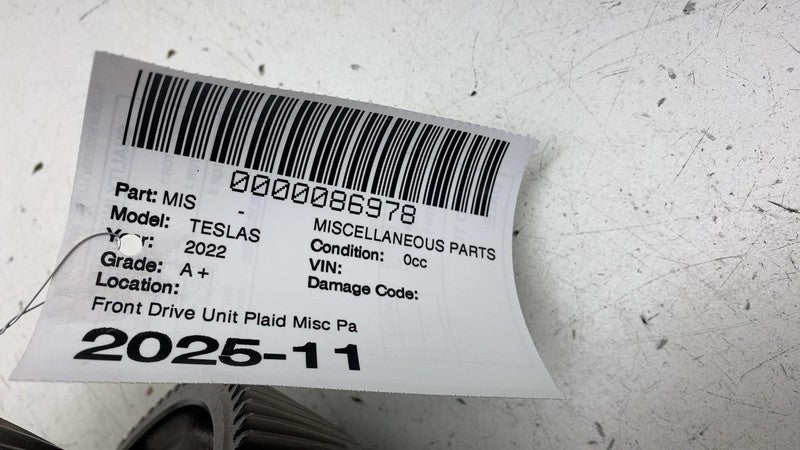 21-25 Model S X Front Drive Unit Motor Intermediate Shaft & Bearing 11