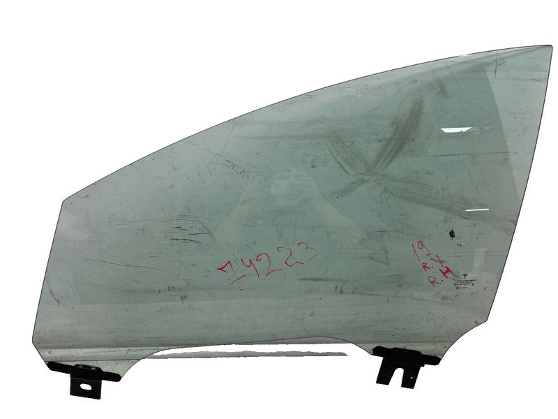 43R-004530 ⭕2016-2020 Tesla Model X MX Front Driver Side Door Window Glass Left LH Assembly