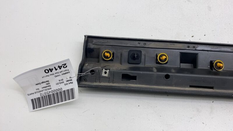 670035236 ⭕17-20 Maserati Levante Front Driver Side Door Lower Molding Trim Left 670035236