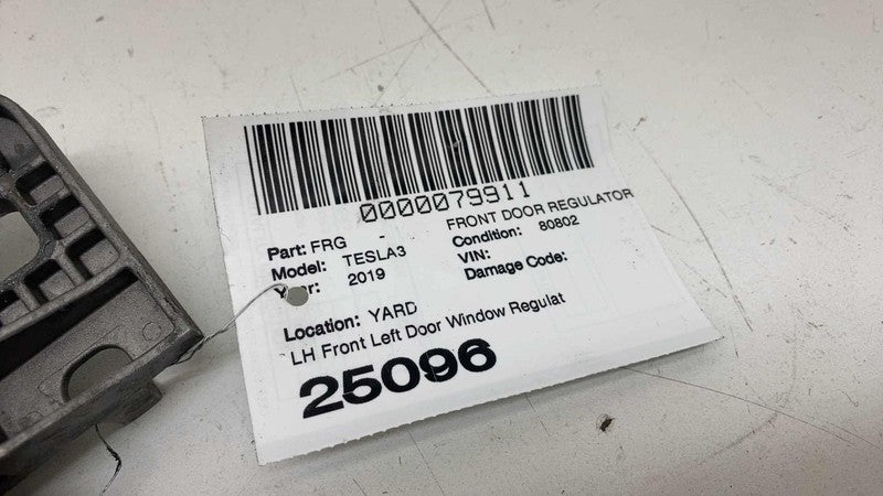 109662014J ⭕ 2017-2023 Tesla Model 3 Front Left Door Window Regulator & Motor 1096620-14-J