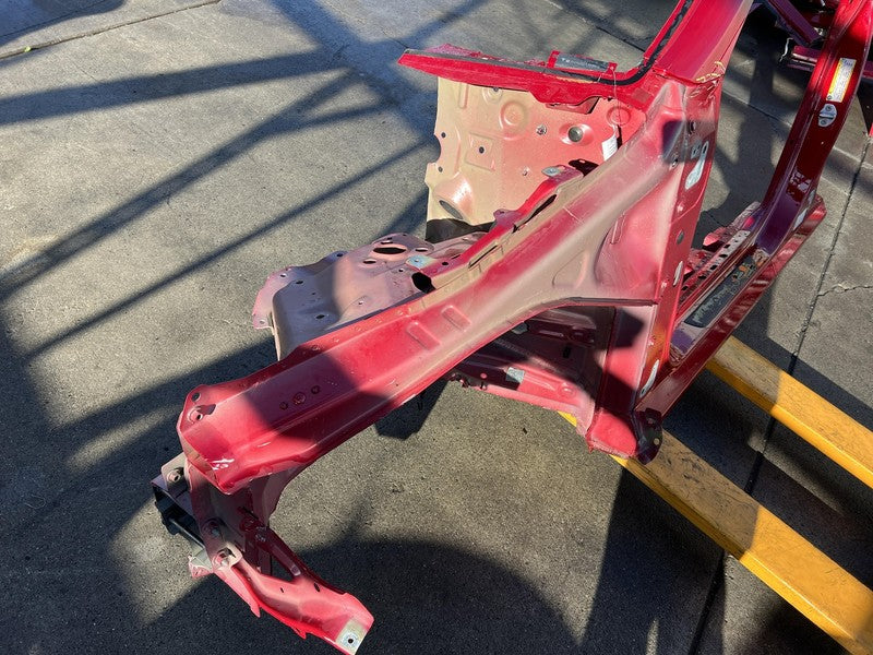 2020-2023 Tesla Model Y Left Body Side A + B-Pillar Door Frame Horn LH Red PPMR