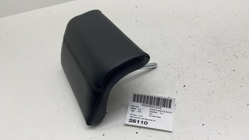 ⭕ 2025 Rivian R1S Rear 2nd Row Seat Center Headrest Head Rest Black OE