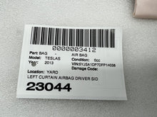⭕ 12-20 Tesla Model S Driver Side Roof Curtain Safety Airbag Left 1005261-00-C