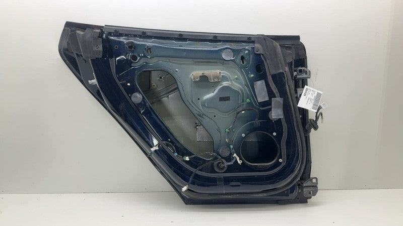 ⭕2012-2015 Tesla Model S Rear Driver Side Door Shell Panel Left LH Blu