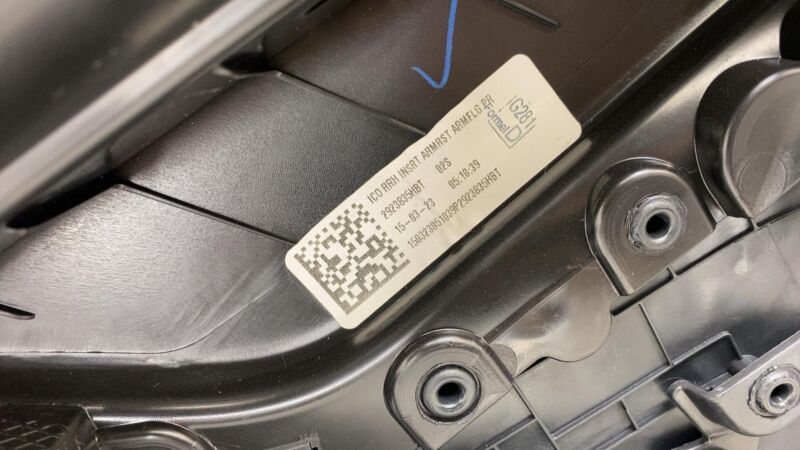 ⭕ 2023 Volkswagen ID.4 Rear Passenger Side Door Trim Card Cover Panel Right RH