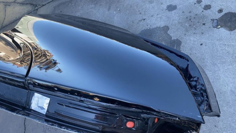 ⭕ 2021-2024 Tesla Model X Rear Passenger Quarter Panel Cutout Right Black - PBSB