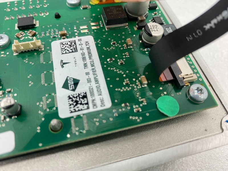 100616301D ⭕ 12-20 Tesla Model S MS Premium MCU Audio Amplifier Board Assembly 1006163-01-D