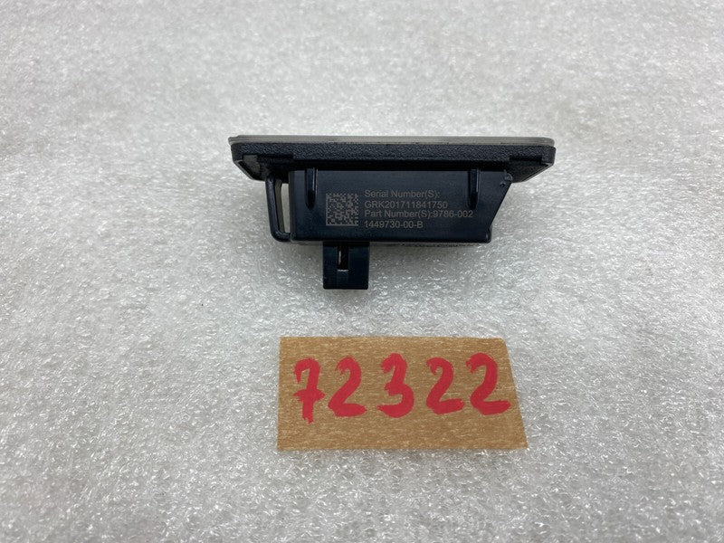 1449730 ⭕ 2017-2023 Tesla Model 3 M3 Rear Left or Right License Plate Light Lamp 1449730