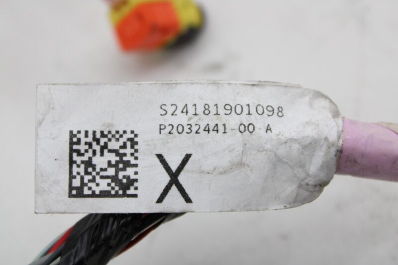 2032441-00-A ⭕ 15-21 Model X Rear Left Door Lower Wiring Harness Cable Wire Loom 2032441-00-A