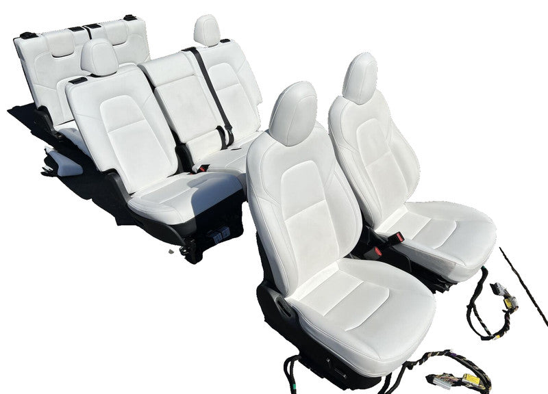 1456943-99-E ⭕ 2020-2022 Tesla Model Y MY Three Row 7-seater Interior Seat Cushion Assy White