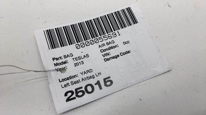 ⭕ 2012-2017 Tesla Model S MS Front Driver Side Seat Airbag Left OEM 10