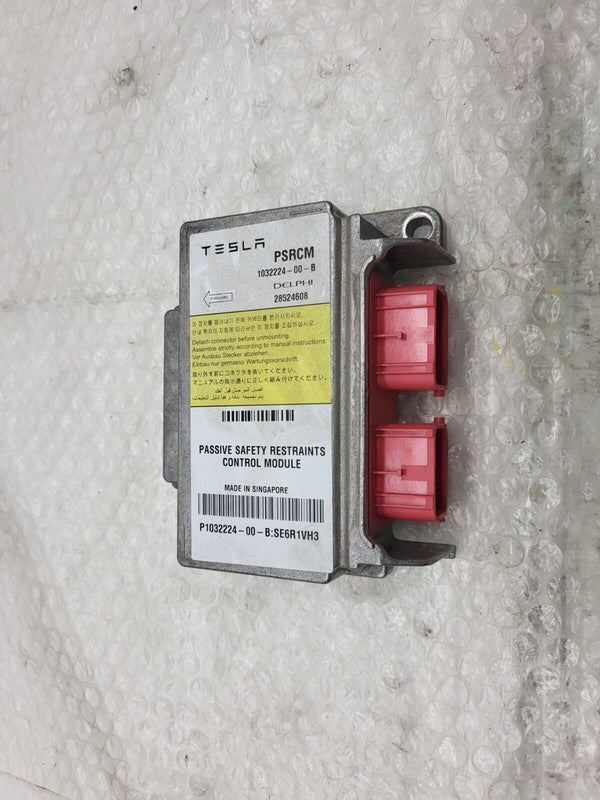 1032224 00 B ⭕ 16-19 Model S Passive Safety Restraint Control Module Crash Data 1032224-00-B