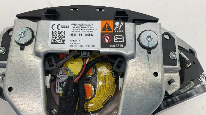 102338101A 12-15 Tesla Model S X Driver Steering Wheel Airbag Safety Restraint 1023381-01-A