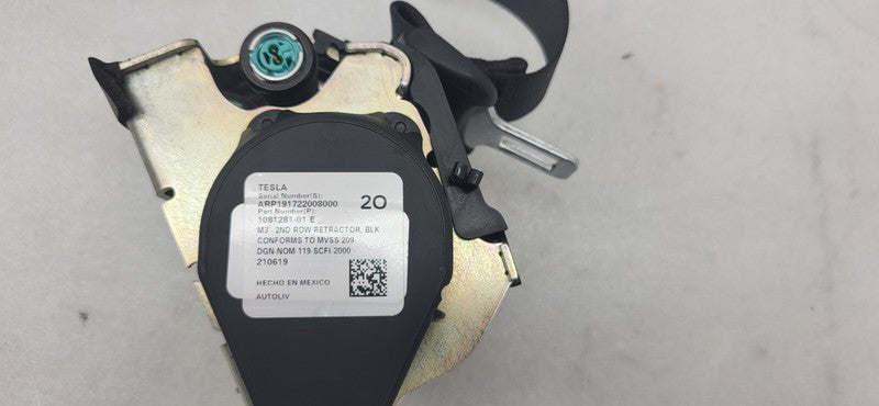 1081281 01 E ⭕ 17-23 Model 3 M3 Rear Passenger 2nd Row Seat Belt Retractor Right 1081281-01-E