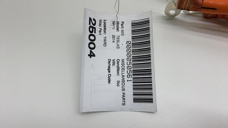1030182 00 E 2012-2015 Tesla Model S GEN2 Rear High Voltage Junction Box to GEN1 Charge Port