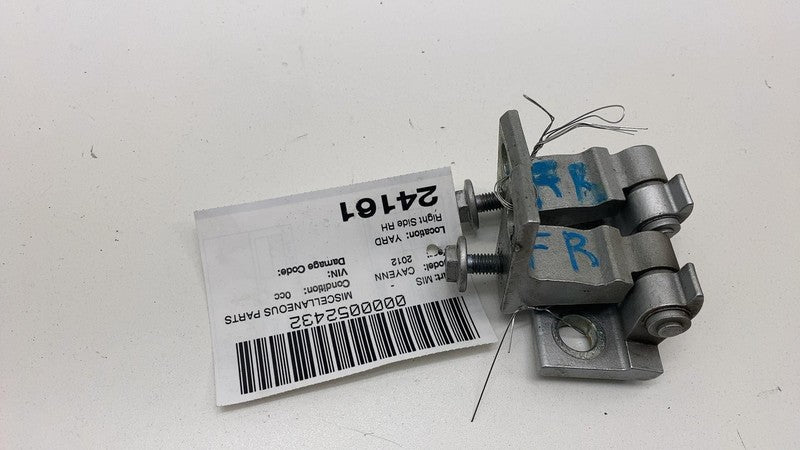 8K0831402A 2011-2018 Porsche Cayenne S Front Passenger Side Upper & Lower Door Hinge Right