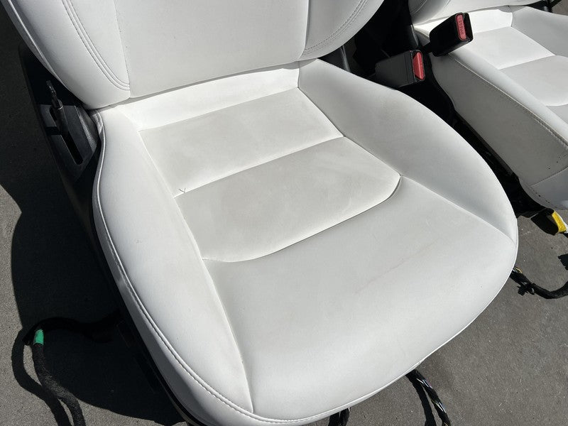 ⭕ 2020-2022 Tesla Model Y Complete Front & Rear Interior Seat Cushion Assy White