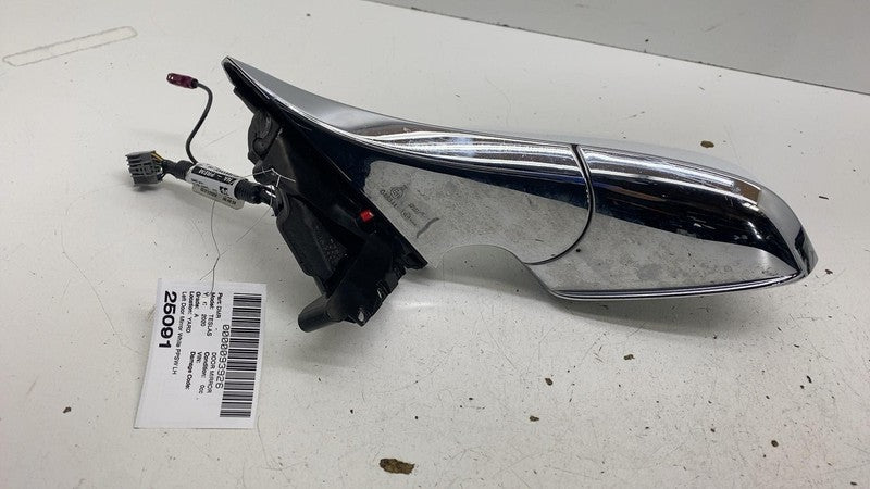 ⭕ 2016-2020 Tesla Model S MS Left Exterior Rear View Door Mirror LH Wh