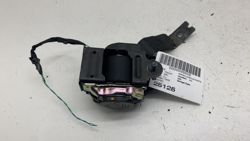 ⭕ 20-21 Model Y MY Rear Left or Right 2nd Row Seat Belt & Retractor 14