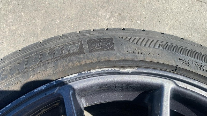 ⭕ 21-23 Tesla Model 3 Wheel Rim 18x8.5J +40MM w/ Michelin 235/45ZR18 1