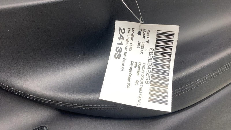 1035778-00-A 2016-2020 Tesla Model X Front Passenger Side Door Panel Trim Card Cover Right RH