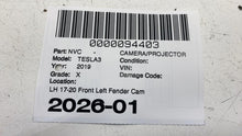 ⭕ 17-20 Model S MS Front Left Fender Camera Turn Signal Side Marker 1125106-00-E