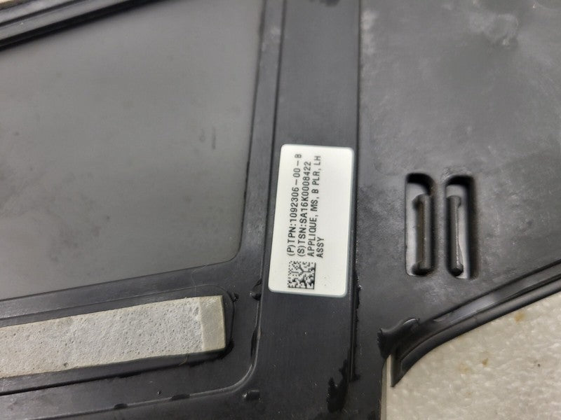 109230600B ⭕16-20 Model S Driver Side B-Pillar Applique Glass & Camera Left LH 1092306-00-B