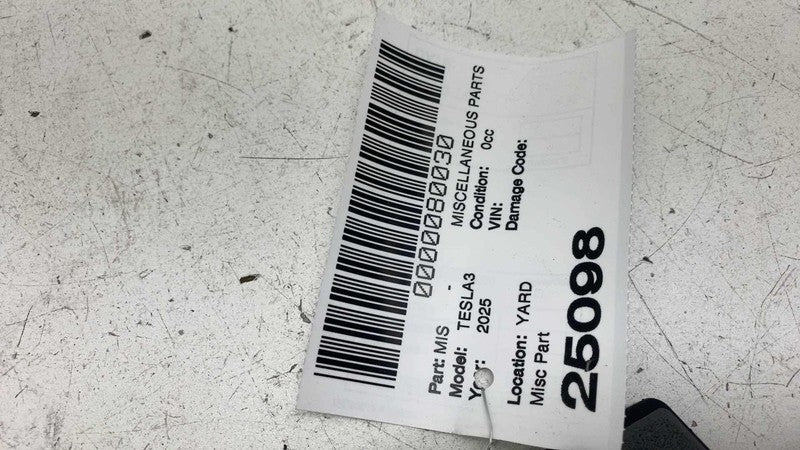 ⭕ 2024-2025 Tesla Model 3 Trunk Lid Liftgate Release Handle w/ Backup 