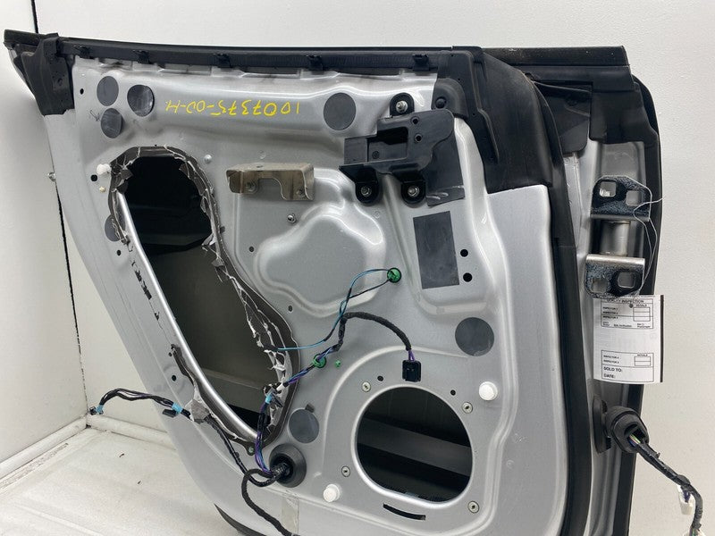 ⭕ 2012-2015 Tesla Model S MS Rear Left Door Shell Panel Silver PMSS 10