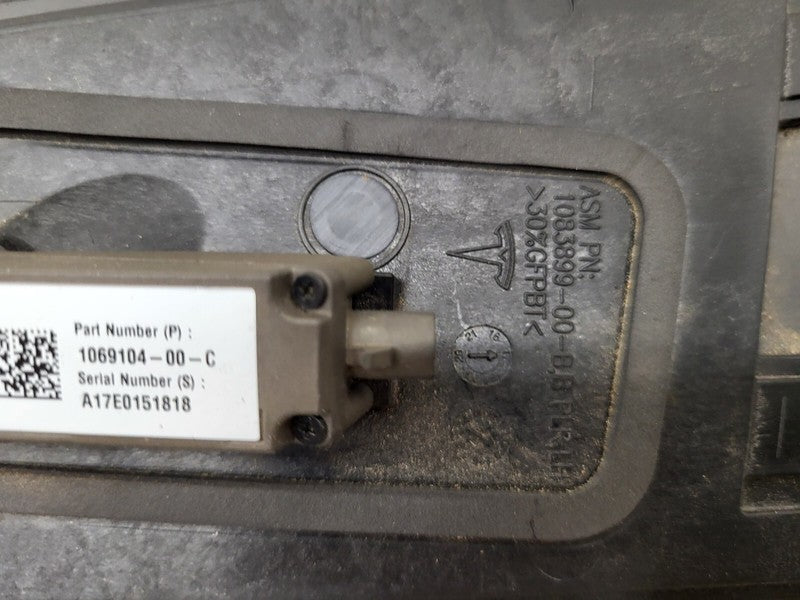 108389900B ⭕ 16-20 Model S Driver Side B-Pillar Applique Glass & Camera Left 1092306-00-C