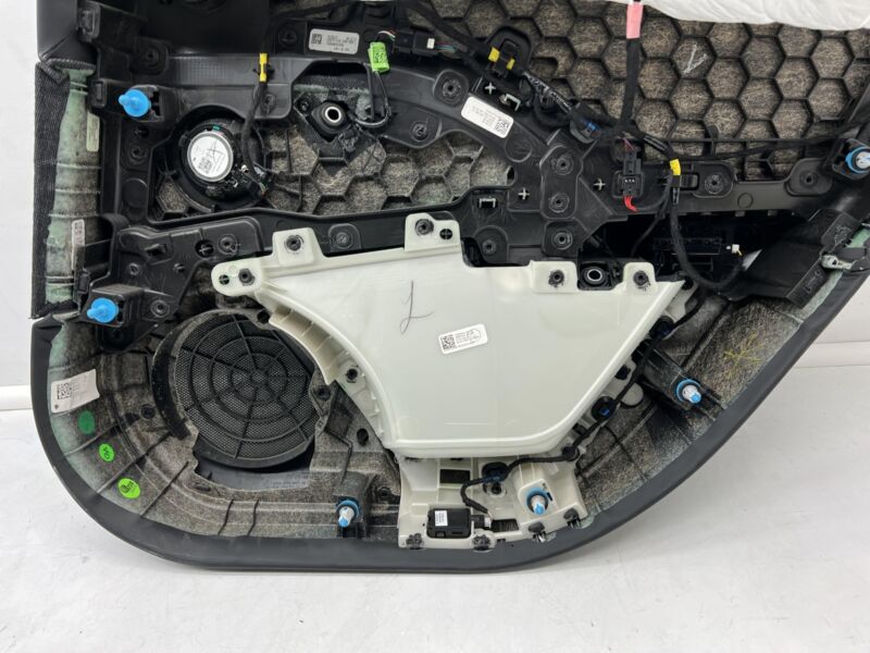 2021-2023 Tesla Model S Plaid Rear Driver Side Panel Door Trim Card Left LH Assy