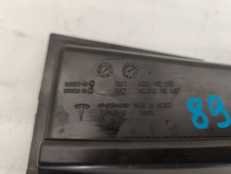 ⭕ 2017-2023 Tesla Model 3 Driver Side Cabin Intake Upper Duct Left 109