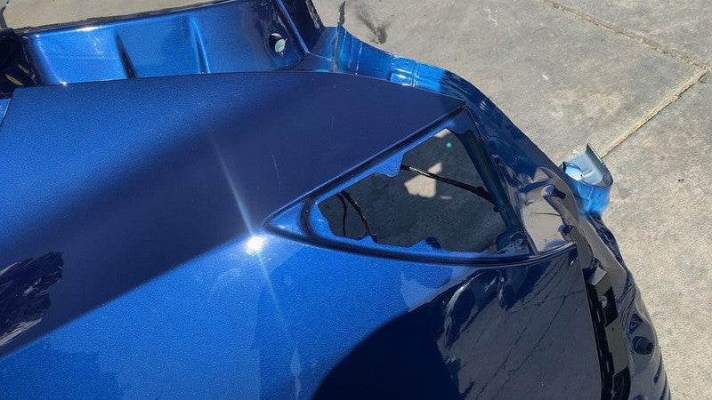 ⭕ 2024 2025 Tesla Model 3 Rear Left Quarter Panel Structural Frame Cut Blue PPSB