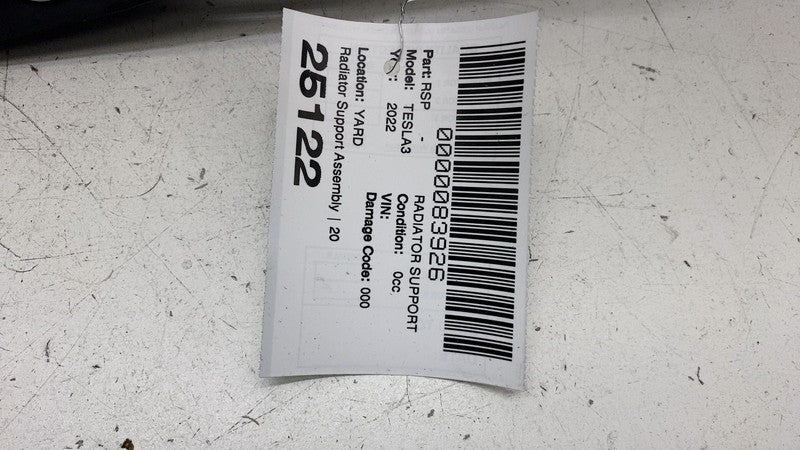⭕21-23 Tesla Model 3 Front End Module Radiator Core Carrier Support 11