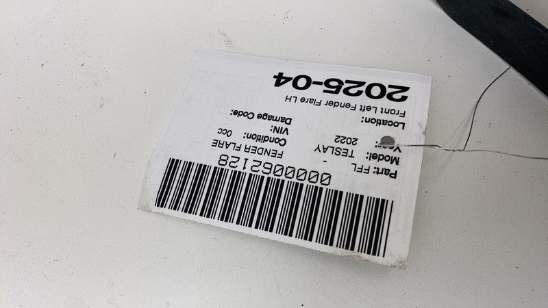 1494185-00-C ⭕2020-2024 Tesla Model Y Front Left Fender Wheel Arch Flare Molding 1494185-00-C