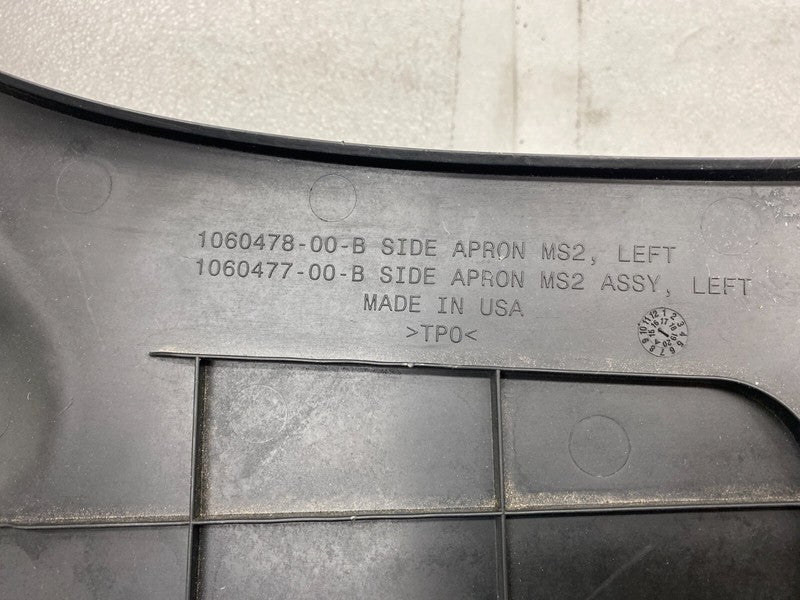 106047800B ⭕ 16-20 Tesla Model S Driver Side Under Hood Apron Trim Panel Left 1060478-00-B